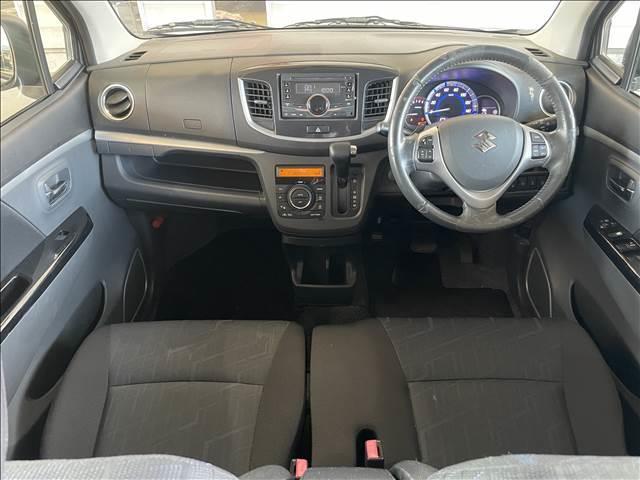 ワゴンＲスティングレー Ｔ　社外オーディオ／ＥＴＣ／衝突被害軽減システム／ＨＩＤヘッドライト／オートライト／オートエアコン／スマートキー／プッシュスタート／シートヒーター／アイドリングストップ／フロントフォグランプ／フロアマット（2枚目）