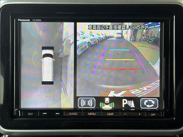 スペーシアカスタム ＨＹＢＲＩＤ　ＸＳ　ナビゲーション／ＥＴＣ／全周囲カメラ／衝突被害軽減システム／レーンキープアシスト／クリアランスソナー／両側電動スライドドア／スマートキー／ＬＥＤヘッドライト／フロントフォグランプ／シートヒーター（8枚目）