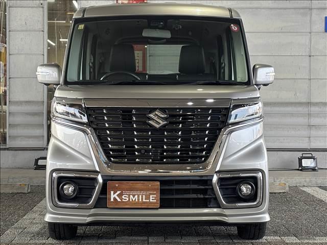 スペーシアカスタム ＨＹＢＲＩＤ　ＸＳ　ナビゲーション／ＥＴＣ／全周囲カメラ／衝突被害軽減システム／レーンキープアシスト／クリアランスソナー／両側電動スライドドア／スマートキー／ＬＥＤヘッドライト／フロントフォグランプ／シートヒーター（35枚目）