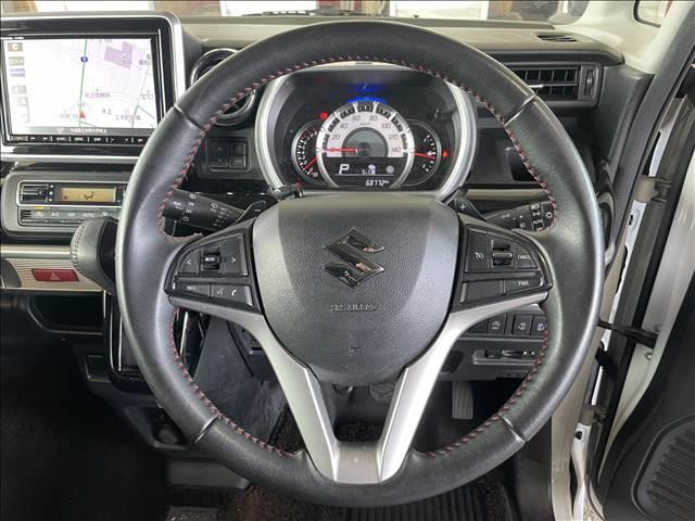 スペーシアカスタム ＨＹＢＲＩＤ　ＸＳ　全方位モニター用カメラパッケージ装着車　ナビゲーション／ＥＴＣ／全周囲カメラ／スマートキー／衝突被害軽減システム／レーンキープアシスト／クルーズコントロール／クリアランスソナー／シートヒーター／両側電動スライドドア／アイドリングストップ（10枚目）