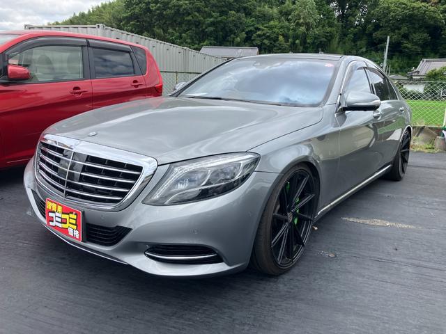Ｓクラス Ｓ４００ハイブリッド　フルセグＴＶ　ブルナスターサウンド　サンルーフ　２１インチアルミ　ロワリングキッド　キャリパーカバー　全周囲カメラ　ミラーウィンカー（2枚目）