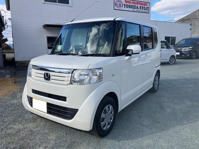 Ｎ－ＢＯＸカスタム Ｇ・Ｌパッケージ　片側パワースライドドア　スマートキー　プッシュスタートボタン　車検令和９年１月まで　ＨＩＤ　アイドリングストップ　ベンチシート（2枚目）