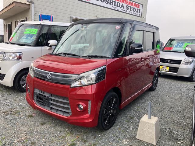 スペーシアカスタム 　ナビＴＶ　パワースライドドア　スマートキー　プッシュスタートボタン　ミラーウィンカー　アイドリングストップ車検２年付（2枚目）