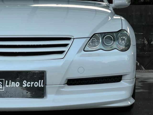 マークX 250G Sパッケージ フルエアロ ナビ キーレス ローダウン HIDヘッドライト 電動格納ミラー 車検整備付 実走行45000キロ ETC オートライト アルミホイール(8枚目)