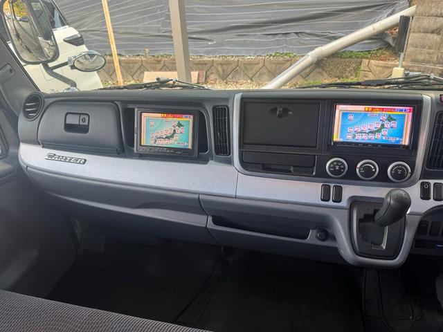 キャンター 　カスタム　積載車　キャリアカー　車輌運搬車　キャンターカスタム　ユニックネオ５　　積載量２０００キロ　メッキバンパー　左右開閉あおり　セーフティーローダー　ナビ　バックカメラ　Ｂｌｕｅｔｏｏｔｈ（31枚目）