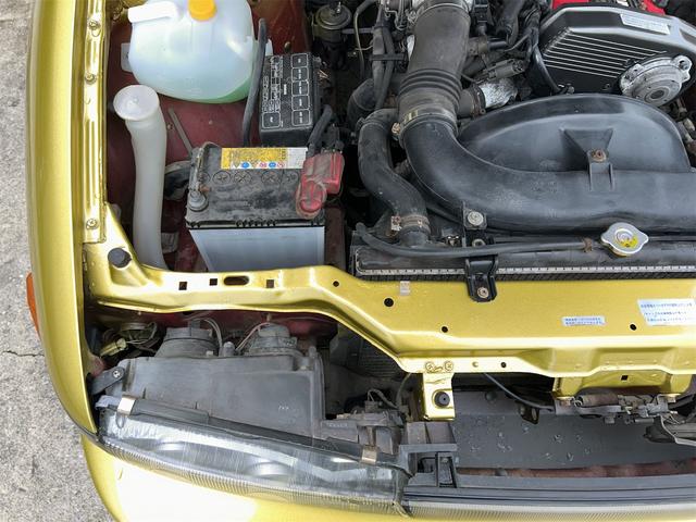 シルビア Ｑ’ｓ　走行５７８０４ｋｍ　ＴＥＩＮ車高調　社外マフラー　エーテックシュナイダー１６インチＡＷ　エンジンフルノーマル　オートマ車　自社金色ラメオールペイント済（72枚目）