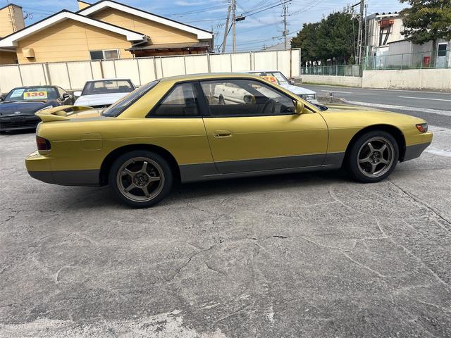 シルビア Q’s アルミホイール CD エアコン パワーステアリング パワーウィンドウ(6枚目)