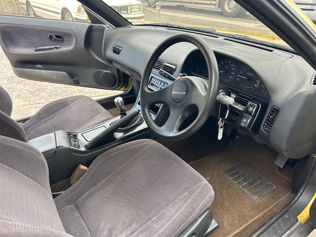 シルビア Q’s アルミホイール CD エアコン パワーステアリング パワーウィンドウ(24枚目)