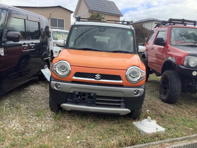 ハスラー Ｘターボ　衝突被害軽減システム　ＨＩＤ　スマートキー　アイドリングストップ　シートヒーター　ベンチシート　ＣＶＴ　盗難防止システム　ＡＢＳ　ＥＳＣ　アルミホイール　衝突安全ボディ　エアコン　パワーステアリング（5枚目）