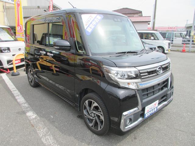 タント カスタムＲＳ　トップエディションＶＳ　ＳＡＩＩＩ　フラット７認定中古車　衝突軽減ブレーキ　ワンオーナ　禁煙車　フルセグナビ　３６０度カメラ　ＥＴＣ　ＧＰＳレーダー　左右電動スライドドア　レーンキープアシスト　アクセル踏み間違い防止装置　横滑り防止装置（8枚目）