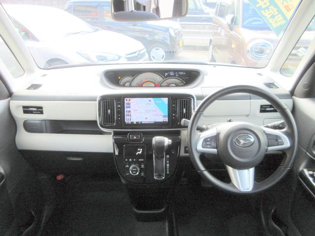 ムーヴキャンバス GブラックインテリアVS SAIII フラット7認定中古車 衝突軽減ブレーキ ワンオーナ 禁煙車 フルセグナビ ETC バックカメラ シートヒーター 左右電動スライドドア レーンキープアシスト アクセル踏み間違い防止装置 横滑り防止装置(18枚目)