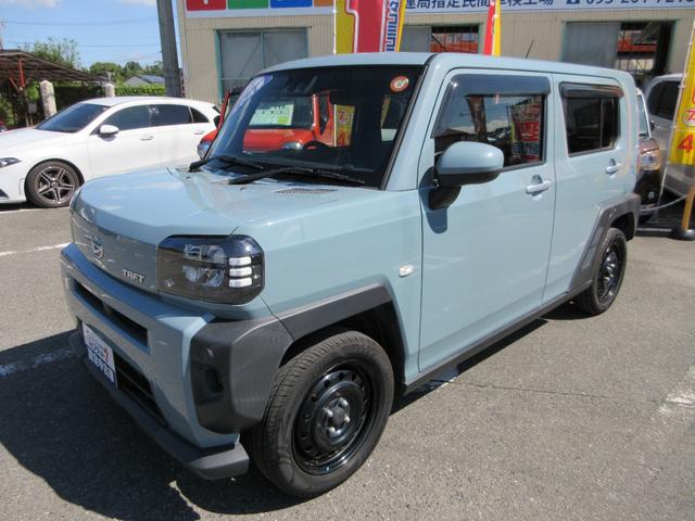 タフト Ｘ　フラット７認定中古車　衝突軽減ブレーキ　ワンオーナー　禁煙車　フルセグナビ　バックカメラ　レーンキープアシスト　横滑り防止装置　障害物センサー　盗難防止装置（8枚目）
