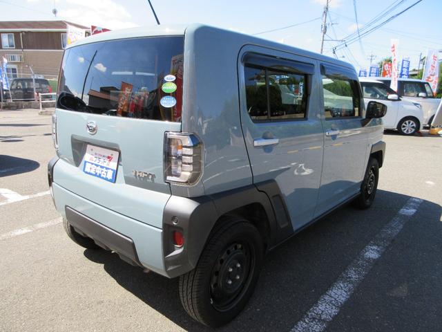タフト Ｘ　フラット７認定中古車　衝突軽減ブレーキ　ワンオーナー　禁煙車　フルセグナビ　バックカメラ　レーンキープアシスト　横滑り防止装置　障害物センサー　盗難防止装置（13枚目）