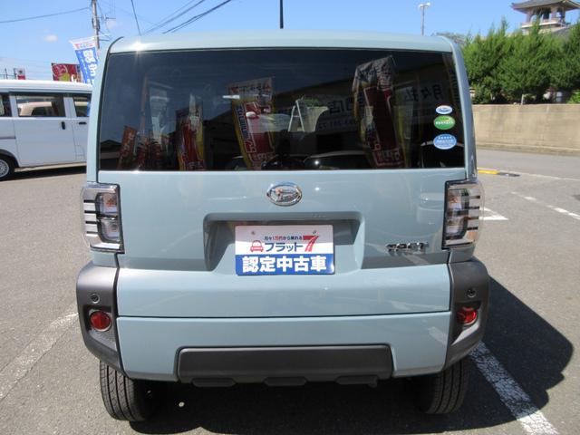 タフト Ｘ　フラット７認定中古車　衝突軽減ブレーキ　ワンオーナー　禁煙車　フルセグナビ　バックカメラ　レーンキープアシスト　横滑り防止装置　障害物センサー　盗難防止装置（14枚目）