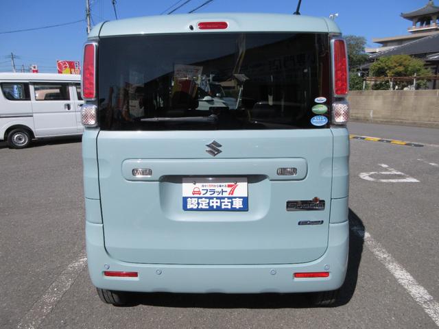 スペーシア ハイブリッドＧ　フラット７認定中古車　衝突軽減ブレーキ　ワンオーナ禁煙車　ワンセグナビ　ＧＰＳレーダー　バックカメラ　左右スライドドア　レーンキープアシスト　アクセル踏み間違い防止装置　横滑り防止装置　障害物センサー（14枚目）