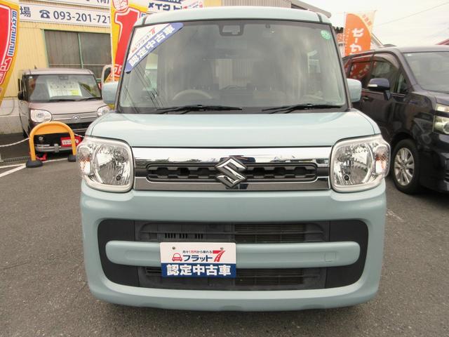 スペーシア ハイブリッドX フラット7認定中古車 衝突軽減ブレーキ ワンオーナ禁煙車 ワンセグナビ ETC GPSスピードレーダー 左右電動スライドドア アクセル踏み間違い防止装置 横滑り防止装置 障害物センサー(8枚目)