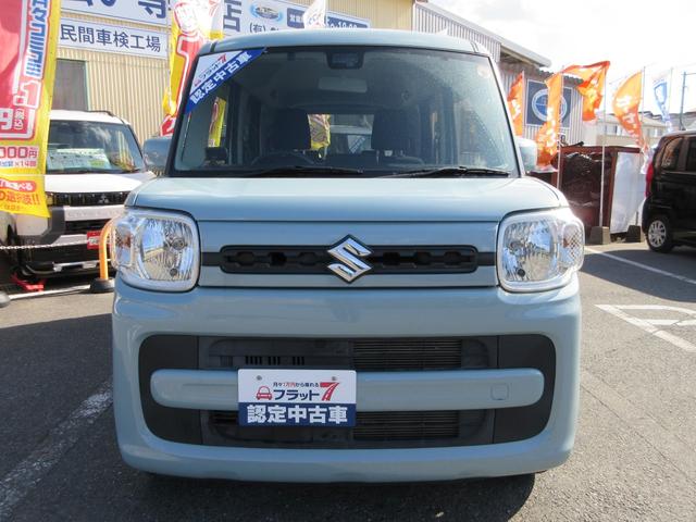 スペーシア ハイブリッドＧ　フラット７認定中古車　衝突軽減ブレーキ　ワンオーナ　禁煙車　ワンセグナビ　ＥＴＣ　バックカメラ　ＧＰＳレーダー　レーンキープアシスト　アクセル踏み間違い防止装置　横滑り防止装置　障害物センサー（9枚目）