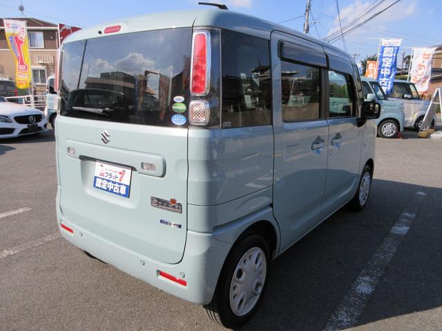 スペーシア ハイブリッドＧ　フラット７認定中古車　衝突軽減ブレーキ　ワンオーナ　禁煙車　ワンセグナビ　ＥＴＣ　バックカメラ　ＧＰＳレーダー　レーンキープアシスト　アクセル踏み間違い防止装置　横滑り防止装置　障害物センサー（12枚目）