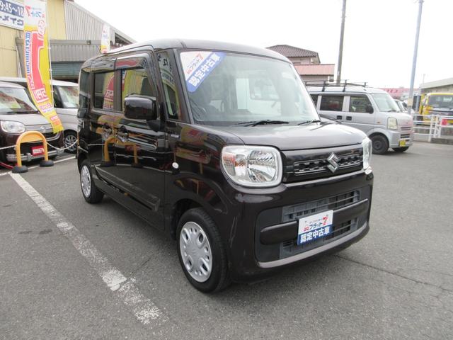 スペーシア ハイブリッドG フラット7認定中古車 衝突軽減ブレーキ ワンオーナ 禁煙車 フルセグナビ 横滑り防止装置 障害物センサー 盗難防止装置(9枚目)