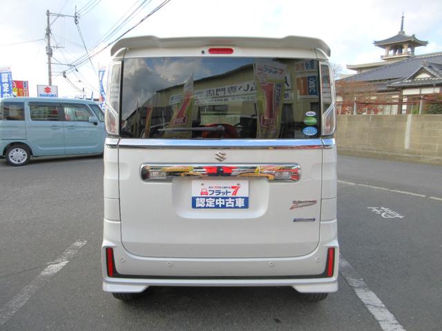 スペーシアカスタム ハイブリッドGS フラット7認定中古車 衝突軽減ブレーキ ワンオーナ 禁煙車 ワンセグナビ ETC GPSレーダー バックカメラ 左側電動スライド シートヒーター レーンキープアシスト アクセル踏み間違い防止装置(15枚目)