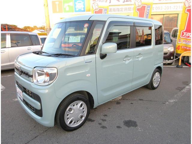 スペーシア ハイブリッドG フラット7認定中古車 ワンオーナー 禁煙車 衝突軽減ブレーキ ワンセグナビ ETC キーフリー アクセル踏み間違い防止装置 レーンキープアシスト 横滑り防止装置 障害物センサー(6枚目)