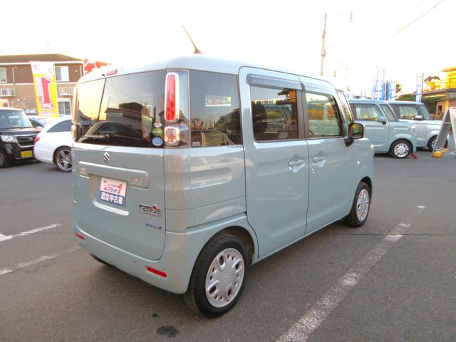 スペーシア ハイブリッドG フラット7認定中古車 ワンオーナー 禁煙車 衝突軽減ブレーキ ワンセグナビ ETC キーフリー アクセル踏み間違い防止装置 レーンキープアシスト 横滑り防止装置 障害物センサー(12枚目)