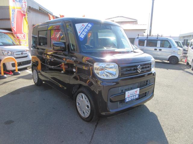 スペーシア ハイブリッドG フラット7認定中古車 ワンオーナー 禁煙車 衝突軽減ブレーキ ワンセグナビ ETC キーフリー アクセル踏み間違い防止装置 レーンキープアシスト 横滑り防止装置 障害物センサー(9枚目)