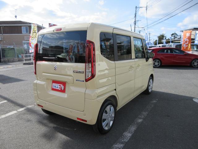 スペーシア ハイブリッドＧ　フラット７認定中古車　衝突軽減ブレーキ　展示車　カーテンエアバック　左右スライドドア　レーンキープアシスト　アクセル踏み間違い防止装置　横滑り防止装置　障害物センサー　盗難防止装置（11枚目）