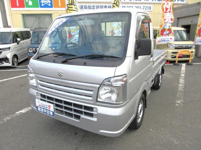 キャリイトラック ＫＣエアコン・パワステ　フラット７認定中古車　ワンオーナ　禁煙車　ワンセグナビ　ＥＴＣ　ドライブレコーダー　ＧＰＳスピードレーダー　バックカメラ　５速マニュアルミッション　ＡＢＳ（5枚目）