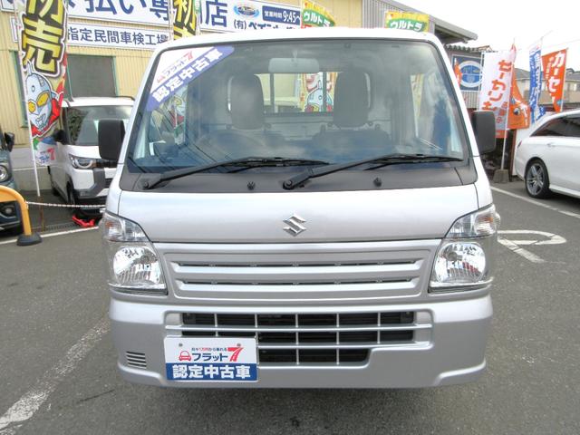 キャリイトラック ＫＣエアコン・パワステ　フラット７認定中古車　ワンオーナ　禁煙車　ワンセグナビ　ＥＴＣ　ドライブレコーダー　ＧＰＳスピードレーダー　バックカメラ　５速マニュアルミッション　ＡＢＳ（7枚目）