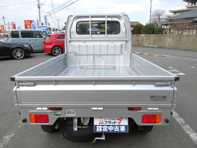 キャリイトラック ＫＣエアコン・パワステ　フラット７認定中古車　ワンオーナ　禁煙車　ワンセグナビ　ＥＴＣ　ドライブレコーダー　ＧＰＳスピードレーダー　バックカメラ　５速マニュアルミッション　ＡＢＳ（10枚目）