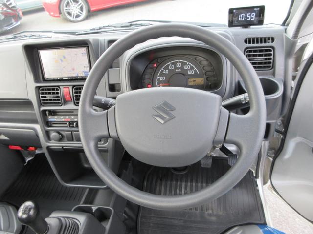 キャリイトラック ＫＣエアコン・パワステ　フラット７認定中古車　ワンオーナ　禁煙車　ワンセグナビ　ＥＴＣ　ドライブレコーダー　ＧＰＳスピードレーダー　バックカメラ　５速マニュアルミッション　ＡＢＳ（16枚目）