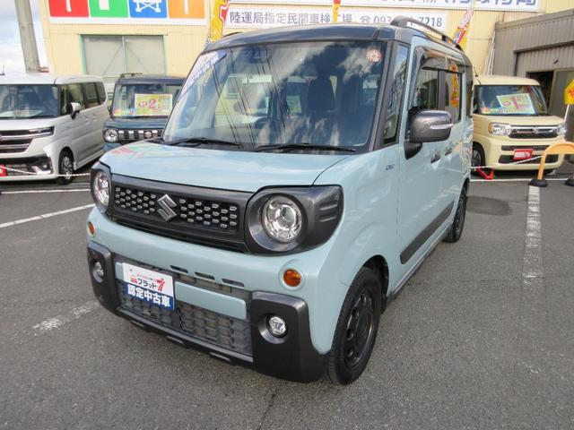 スペーシアギア ハイブリッドＸＺ　衝突軽減ブレーキ　ワンオーナ　禁煙車　フルセグナビ　ＥＴＣ　ドラレコ前後　左右電動スライドドア　レーンキープアシスト　アクセル踏み間違い防止装置　横滑り防止装置（5枚目）