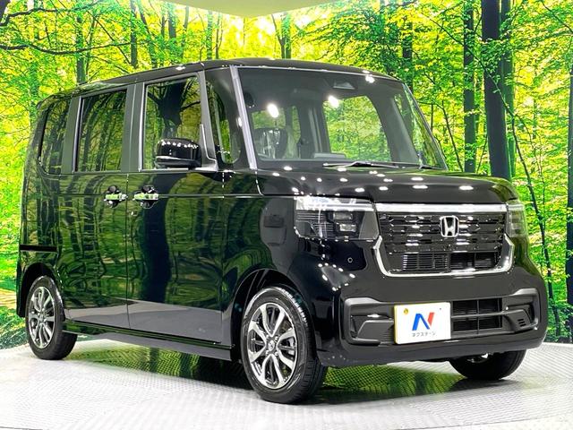 Ｎ－ＢＯＸカスタム ベースグレード　届出済未使用車　ホンダセンシング　アダプティブクルーズ　電動スライドドア　ＬＥＤヘッドライト　オートハイビーム　シートヒーター　オートエアコン　純正１４インチＡＷ　リアサンシェード（16枚目）