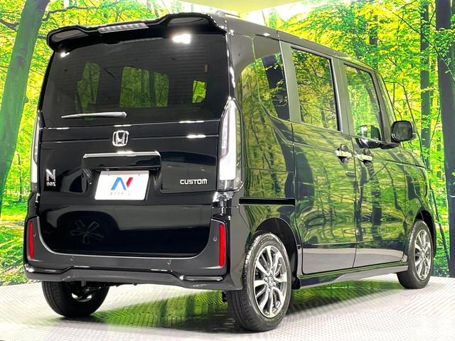 Ｎ－ＢＯＸカスタム ベースグレード　届出済未使用車　ホンダセンシング　アダプティブクルーズ　電動スライドドア　ＬＥＤヘッドライト　オートハイビーム　シートヒーター　オートエアコン　純正１４インチＡＷ　リアサンシェード（17枚目）