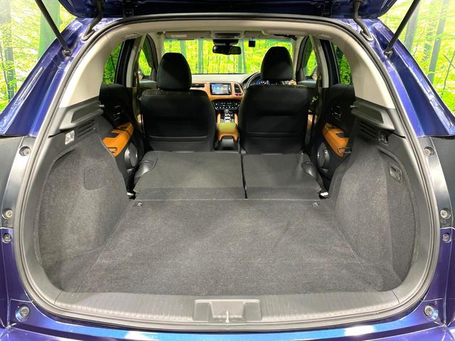 ヴェゼル ハイブリッドＺ　禁煙車　純正ナビ　シティブレーキアクティブシステム　ブラウン内装　フルセグＴＶ　バックカメラ　ＥＴＣ　ハーフレザーシート　シートヒーター　ＬＥＤヘッドライト　ルーフレール　クルーズコントロール（10枚目）