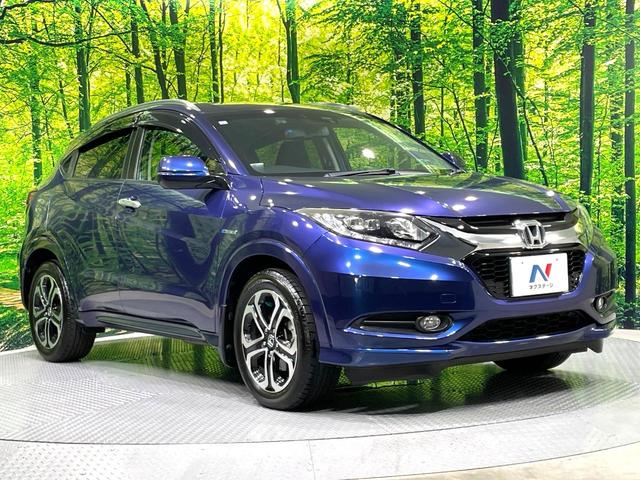 ヴェゼル ハイブリッドＺ　禁煙車　純正ナビ　シティブレーキアクティブシステム　ブラウン内装　フルセグＴＶ　バックカメラ　ＥＴＣ　ハーフレザーシート　シートヒーター　ＬＥＤヘッドライト　ルーフレール　クルーズコントロール（16枚目）