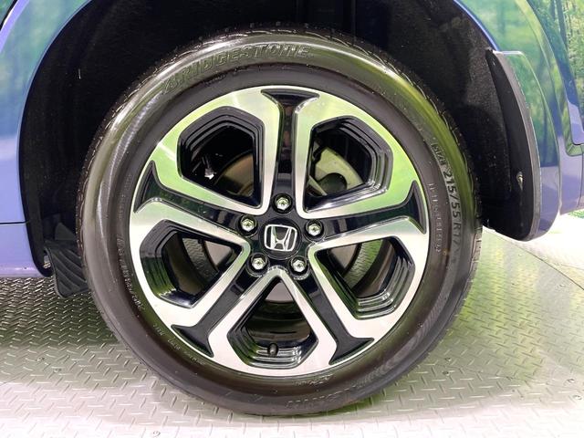 ヴェゼル ハイブリッドＺ　禁煙車　純正ナビ　シティブレーキアクティブシステム　ブラウン内装　フルセグＴＶ　バックカメラ　ＥＴＣ　ハーフレザーシート　シートヒーター　ＬＥＤヘッドライト　ルーフレール　クルーズコントロール（55枚目）