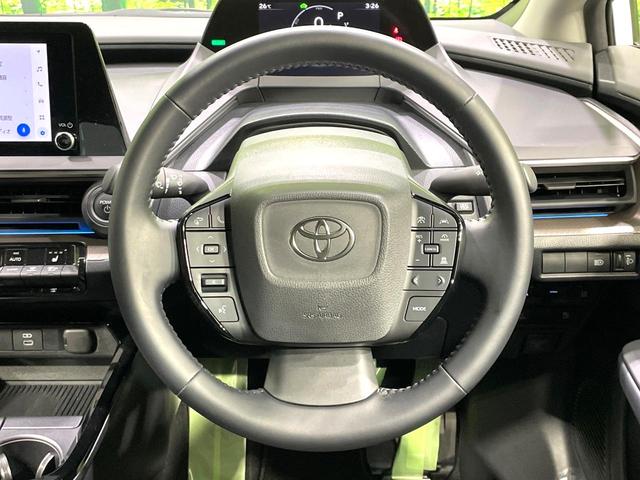 プリウス Ｇ　禁煙車　純正８型ディスプレイオーディオ　セーフティセンス　フルセグＴＶ　バックカメラ　ＥＴＣ２．０　レーダークルーズ　ＬＥＤヘッドライト　純正１９インチＡＷ　シートヒーター　オートエアコン（11枚目）
