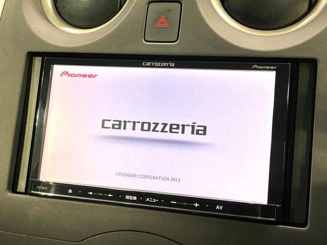 ノート Ｘ　禁煙車　Ｐｉｏｎｅｅｒナビ　ＥＴＣ　アイドリングストップ　インテリジェントキー　プッシュスタート　プライバシーガラス　電動格納ミラー　シートリフター（3枚目）