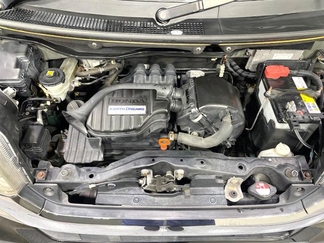 N-BOXカスタム G・Lパッケージ 禁煙車 純正ナビ バックカメラ フルセグTV ETC 電動スライドドア HIDヘッドライト オートライト オートエアコン 純正14インチAW フロントフォグランプ 電動格納ミラー スマートキー(18枚目)