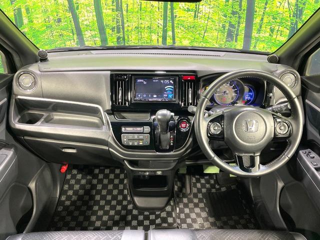 N-WGNカスタム G・ターボパッケージ ディスプレイ付きオーディオ バックカメラ HIDヘッドライト LEDフロントフォグ ETC ハーフレザーシート クルーズコントロール アイドリングストップ オートエアコン スマートキー(2枚目)