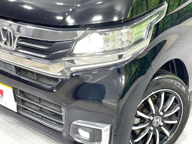 N-WGNカスタム G・ターボパッケージ ディスプレイ付きオーディオ バックカメラ HIDヘッドライト LEDフロントフォグ ETC ハーフレザーシート クルーズコントロール アイドリングストップ オートエアコン スマートキー(12枚目)