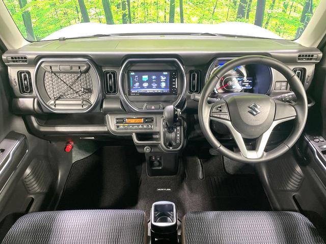 ハスラー Jスタイル 禁煙車 セーフティサポート 2トーンカラー パナソニックナビ 全周囲カメラ Bluetooth接続 フルセグ スマートキー キーレスプッシュスタート シートヒーター LEDヘッド/LEDフォグライト(2枚目)