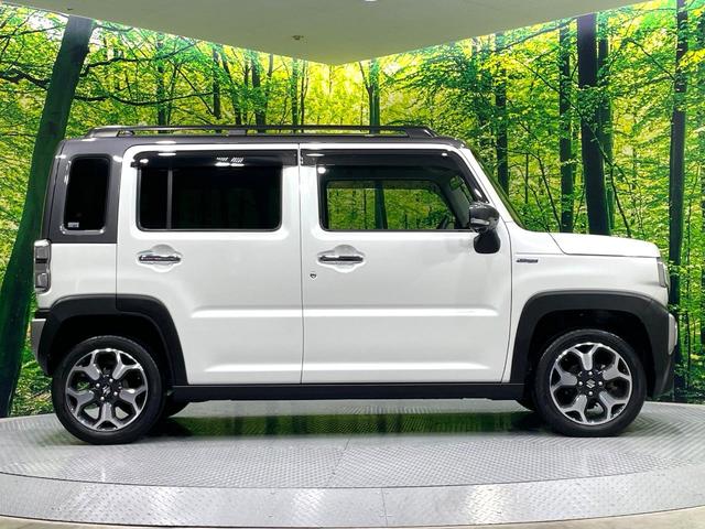 ハスラー Jスタイル 禁煙車 セーフティサポート 2トーンカラー パナソニックナビ 全周囲カメラ Bluetooth接続 フルセグ スマートキー キーレスプッシュスタート シートヒーター LEDヘッド/LEDフォグライト(25枚目)