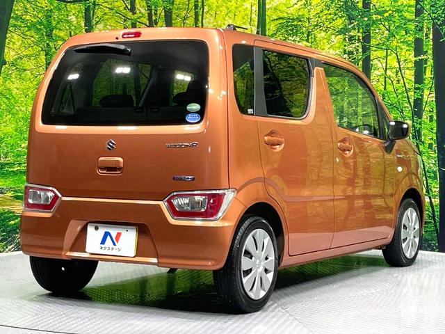 ワゴンR ハイブリッドFX 禁煙車 セーフティサポート 純正オーディオ ハイビームアシスト ヘッドアップディスプレイ オートエアコン アイドリングストップ スマートキー プッシュスタート 電動格納ミラー(17枚目)