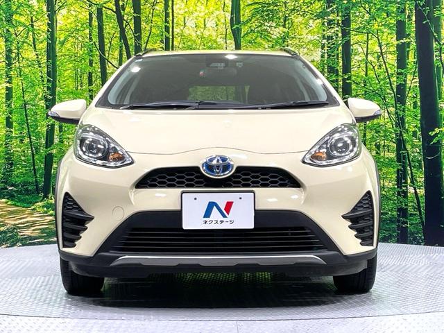 アクア クロスオーバー　純正ナビ　バックカメラ　禁煙車　セーフティセンス　車線逸脱警報　オートマチックハイビーム　クルーズコントロール　ハーフレザー　ドラレコ　フルセグ　Ｂｌｕｅｔｏｏｔｈ再生　ＥＴＣ　純正１６インチアルミ（14枚目）