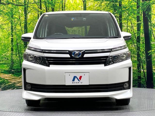 ヴォクシー ハイブリッドＶ　禁煙車　ナビ　両側電動ドア　後席モニター　バックカメラ　ドラレコ　スマートキー　ＬＥＤヘッド　ＥＴＣ　純正１６インチアルミ　オートエアコン　リアエアコン　Ｂｌｕｅｔｏｏｔｈ　ＣＤ　ＤＶＤ再生　地デジ（15枚目）