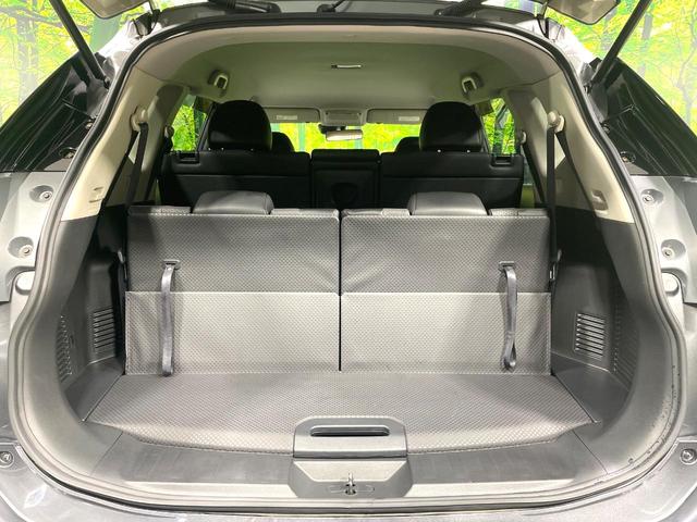 エクストレイル ２０Ｘ　エマージェンシーブレーキパッケージ　純正ナビ　全周囲カメラ　エマージェンシーブレーキ　禁煙車　４ＷＤ　７人乗り　クルーズコントロール　Ｂｌｕｅｔｏｏｔｈ再生　フルセグ　ＥＴＣ　シートヒーター　ＬＥＤヘッド　防水シート　コーナーセンサー（27枚目）