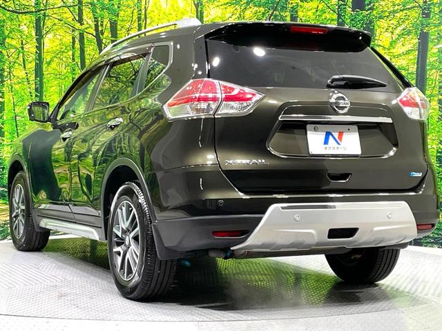 エクストレイル 20XエクストリーマーXエマージェンシーブレーキP 純正ナビ 全周囲カメラ 禁煙車 衝突軽減装置 踏み間違い防止装置 クルーズコントロール 4WD LEDヘッド ルーフレール 防水シート フルセグ Bluetooth再生 ETC スマートキー(24枚目)